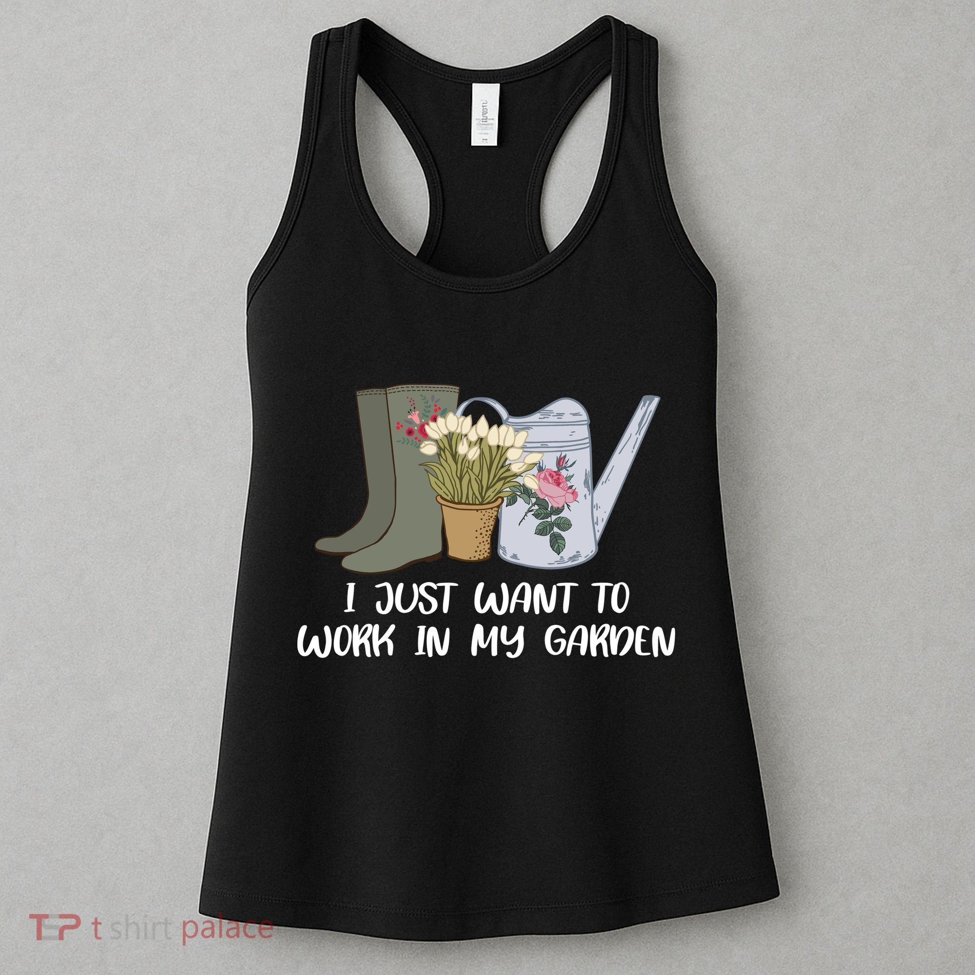 I Just Want To Work On My Garden Women's Tank Top