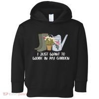 I Just Want To Work On My Garden Toddler Hoodie thumb 0