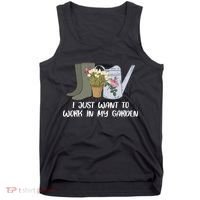 I Just Want To Work On My Garden Tank Top thumb 0
