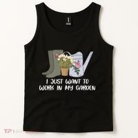 I Just Want To Work On My Garden Tank Top thumb 2
