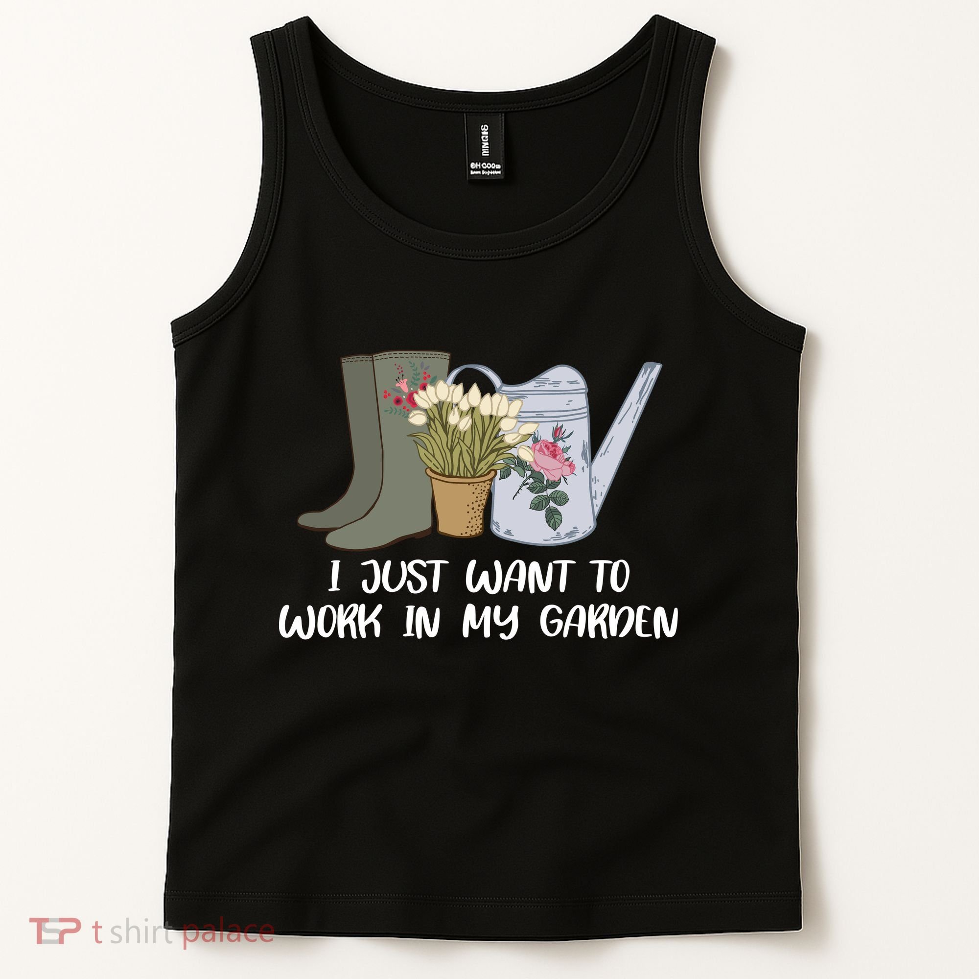 I Just Want To Work On My Garden Tank Top