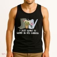 I Just Want To Work On My Garden Tank Top thumb 3