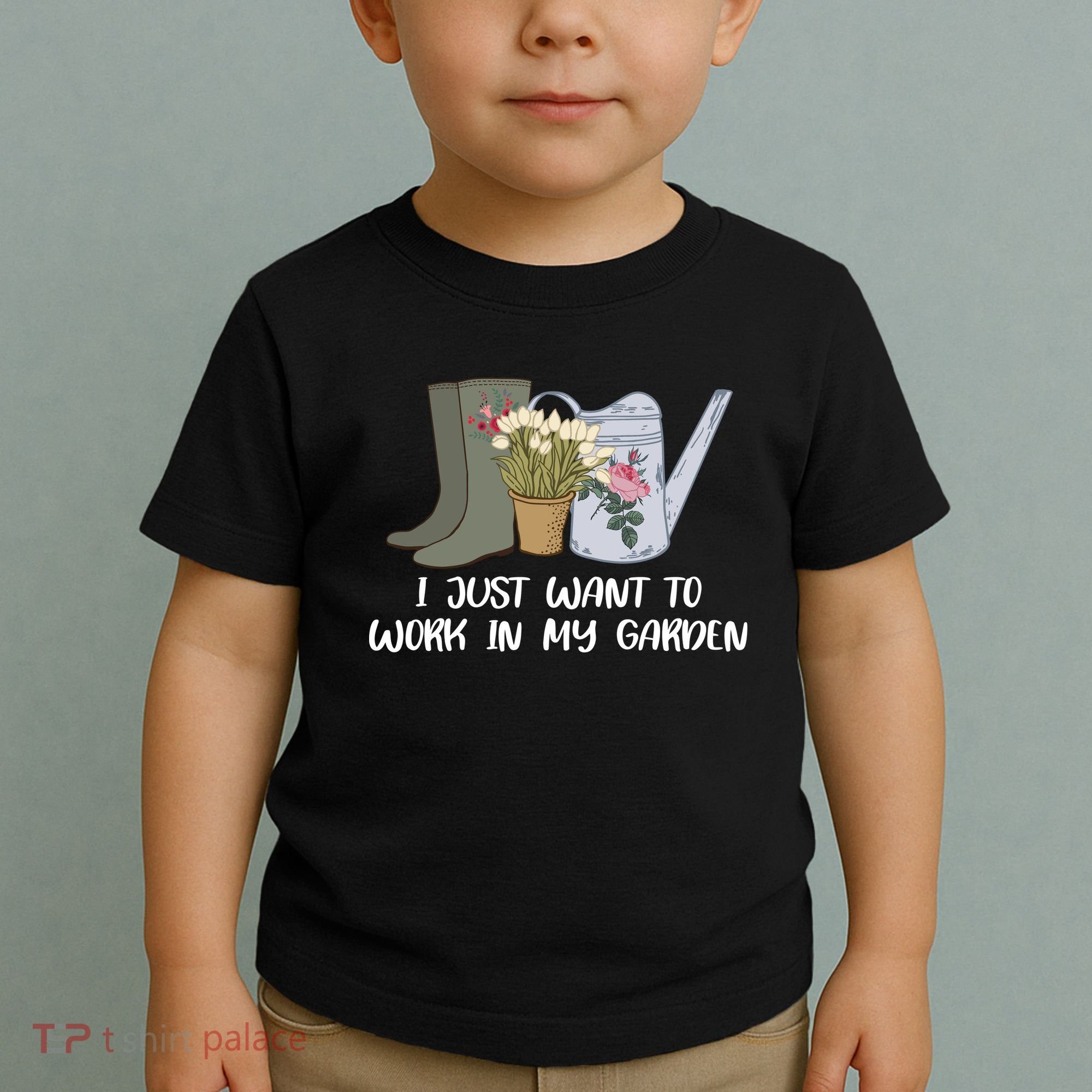 I Just Want To Work On My Garden Toddler T-Shirt