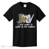 I Just Want To Work On My Garden Kids T-Shirt thumb 0