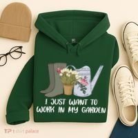 I Just Want To Work On My Garden Hoodie thumb 4