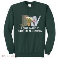 I Just Want To Work On My Garden Sweatshirt thumb 0