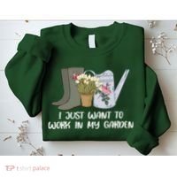 I Just Want To Work On My Garden Sweatshirt thumb 2
