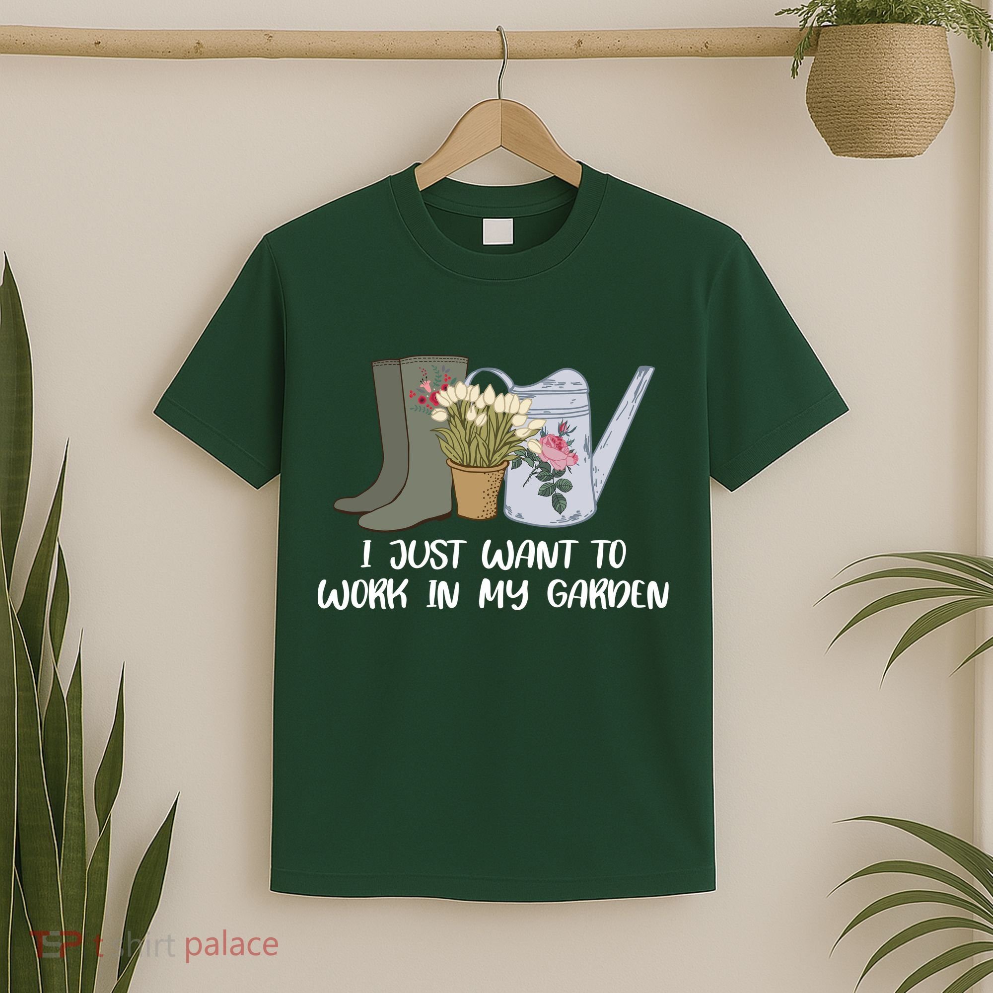 I Just Want To Work On My Garden T-Shirt