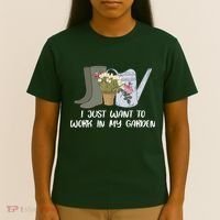 I Just Want To Work On My Garden T-Shirt thumb 4