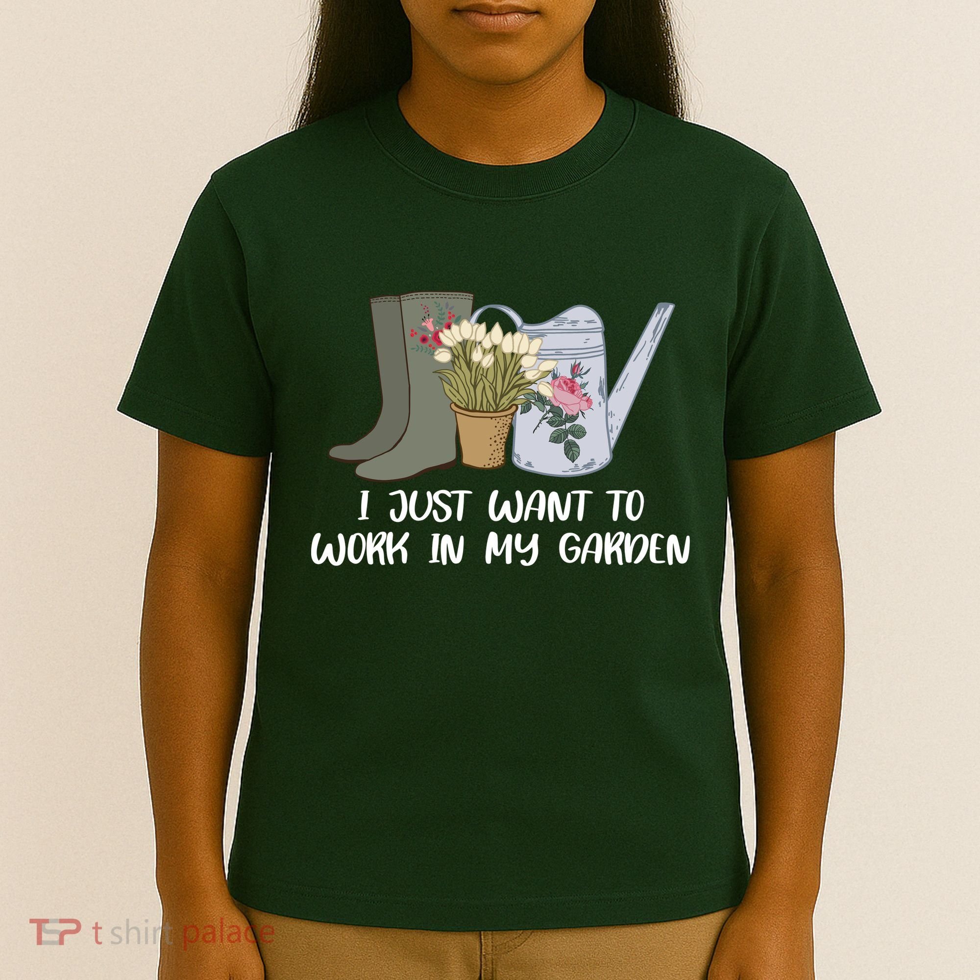 I Just Want To Work On My Garden T-Shirt