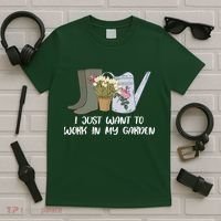 I Just Want To Work On My Garden T-Shirt thumb 5