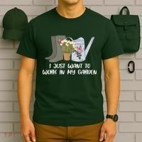 I Just Want To Work On My Garden T-Shirt thumb 6