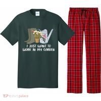 I Just Want To Work On My Garden Pajama Set thumb 0