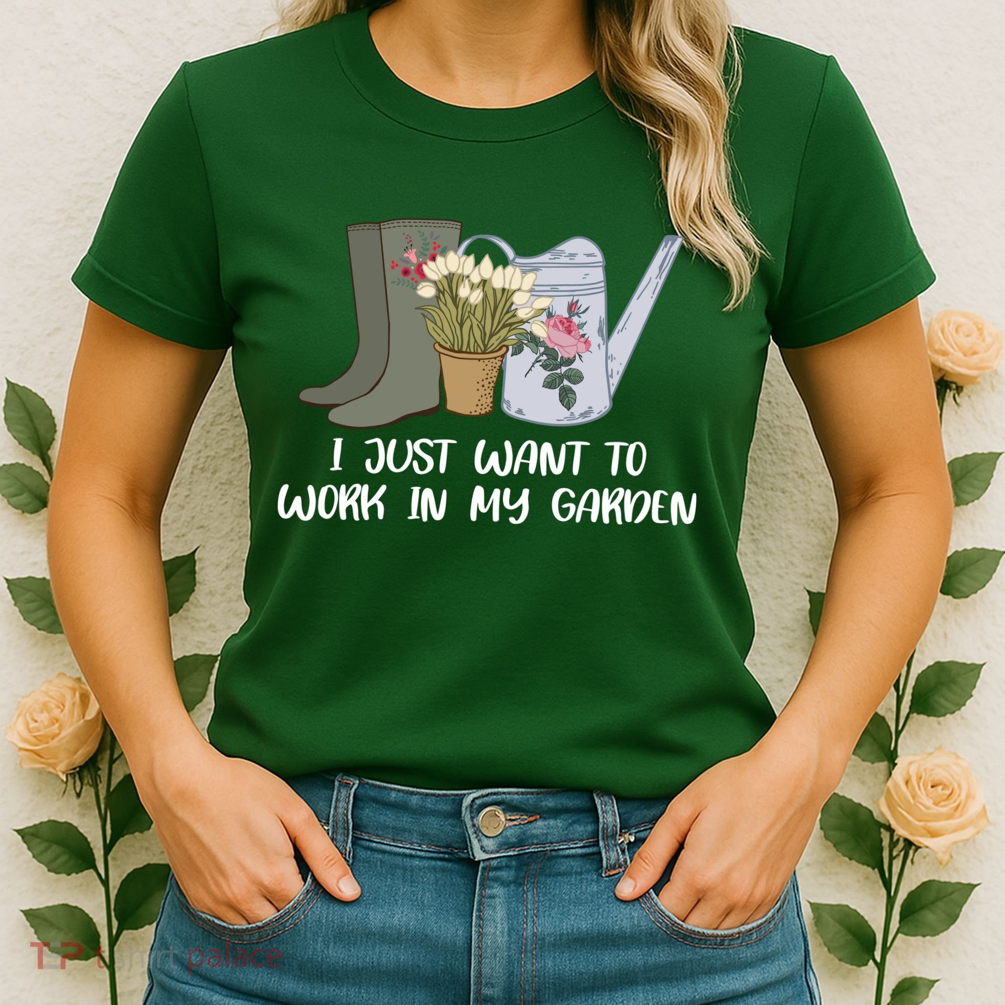 I Just Want To Work On My Garden Women's T-Shirt