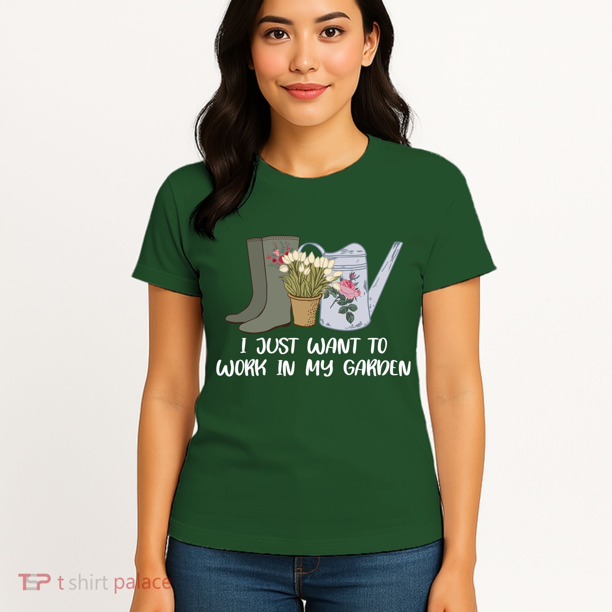I Just Want To Work On My Garden Women's T-Shirt