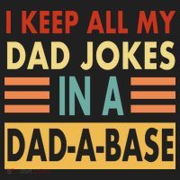 I Keep All My Dad Jokes In A Dad-A-Base Women's Sweatshirt thumb 2