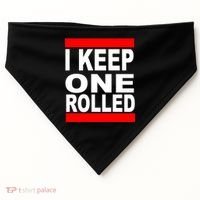 I Keep One Rolled USA-Made Doggie Bandana thumb 0