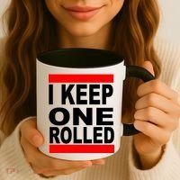 I Keep One Rolled Coffee Mug thumb 3