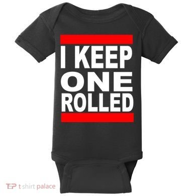 I Keep One Rolled Baby Bodysuit