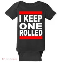 I Keep One Rolled Baby Bodysuit thumb 0