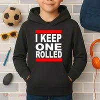I Keep One Rolled Kids Hoodie thumb 2