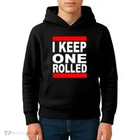 I Keep One Rolled Kids Hoodie thumb 4