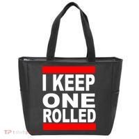 I Keep One Rolled Tote Bag thumb 0