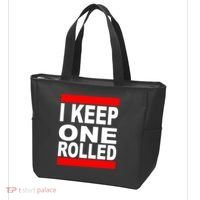 I Keep One Rolled Tote Bag thumb 3