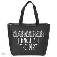 I Know All The Dirt Funny Gardening  Tote Bag thumb 0