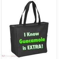 I Know Guacamole Is Extra! Tote Bag thumb 2