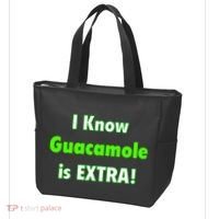 I Know Guacamole Is Extra! Tote Bag thumb 3