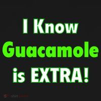 I Know Guacamole Is Extra! Tote Bag thumb 4