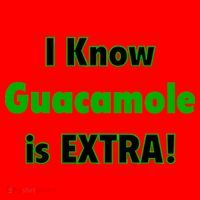 I Know Guacamole Is Extra! Santa Hat thumb 1