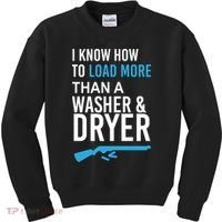 I Know How to Load More Than A Washer and Dryer Kids Sweatshirt thumb 0