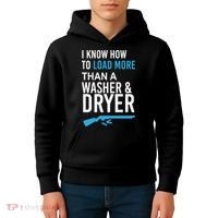 I Know How to Load More Than A Washer and Dryer Kids Hoodie thumb 4