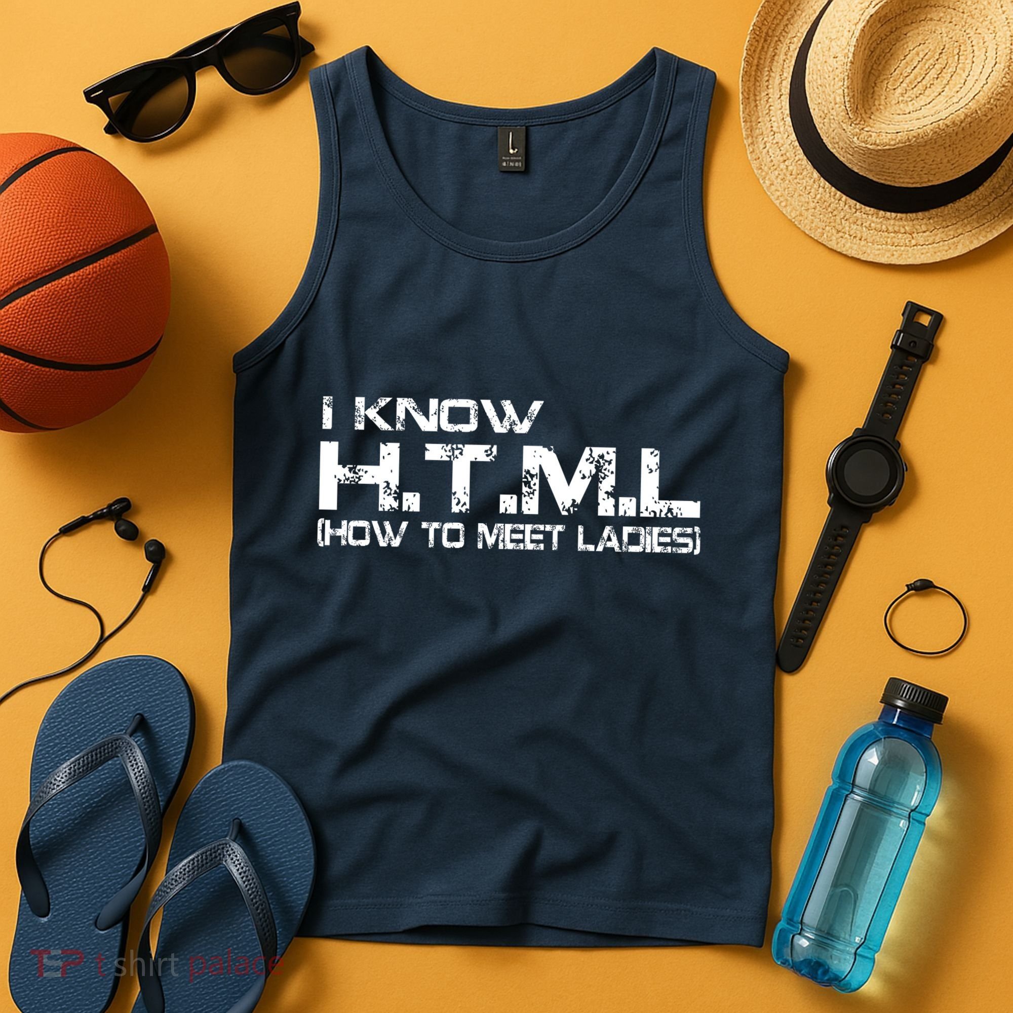 I know HTML How To Meet Ladies Tank Top