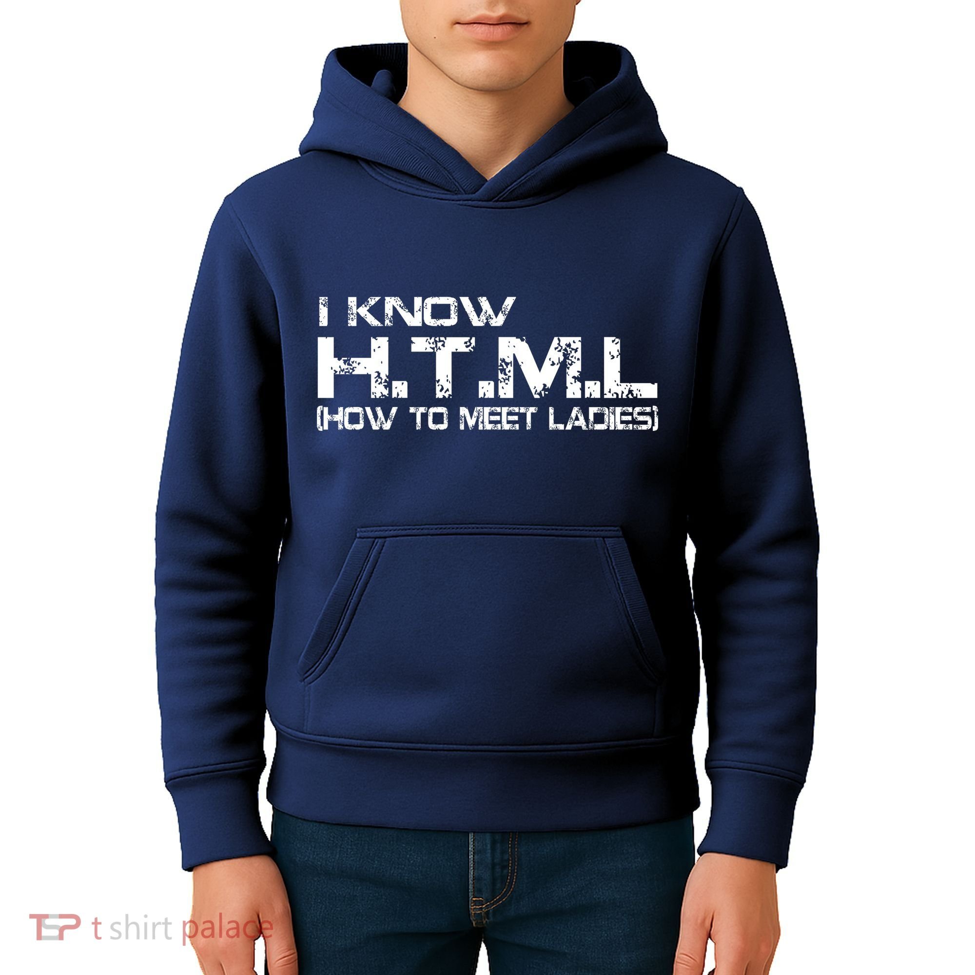 I know HTML How To Meet Ladies Kids Hoodie