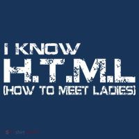 I know HTML How To Meet Ladies Kids Long Sleeve Shirt thumb 2