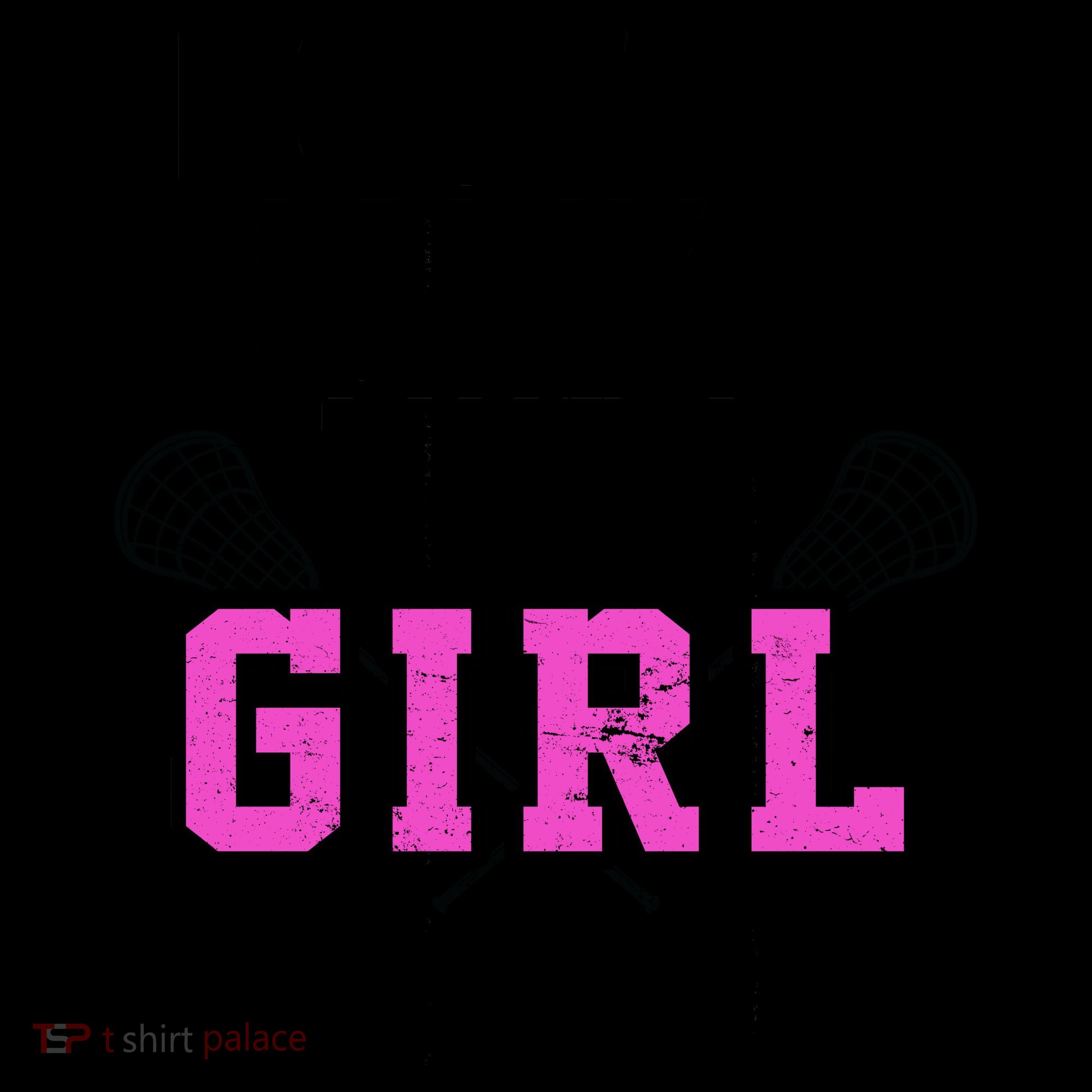 I Know I Play Like a Girl Try to Keep Up Lacrosse Kids Colorblock Raglan Jersey