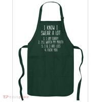 I Know I Swear A Lot Apron thumb 0