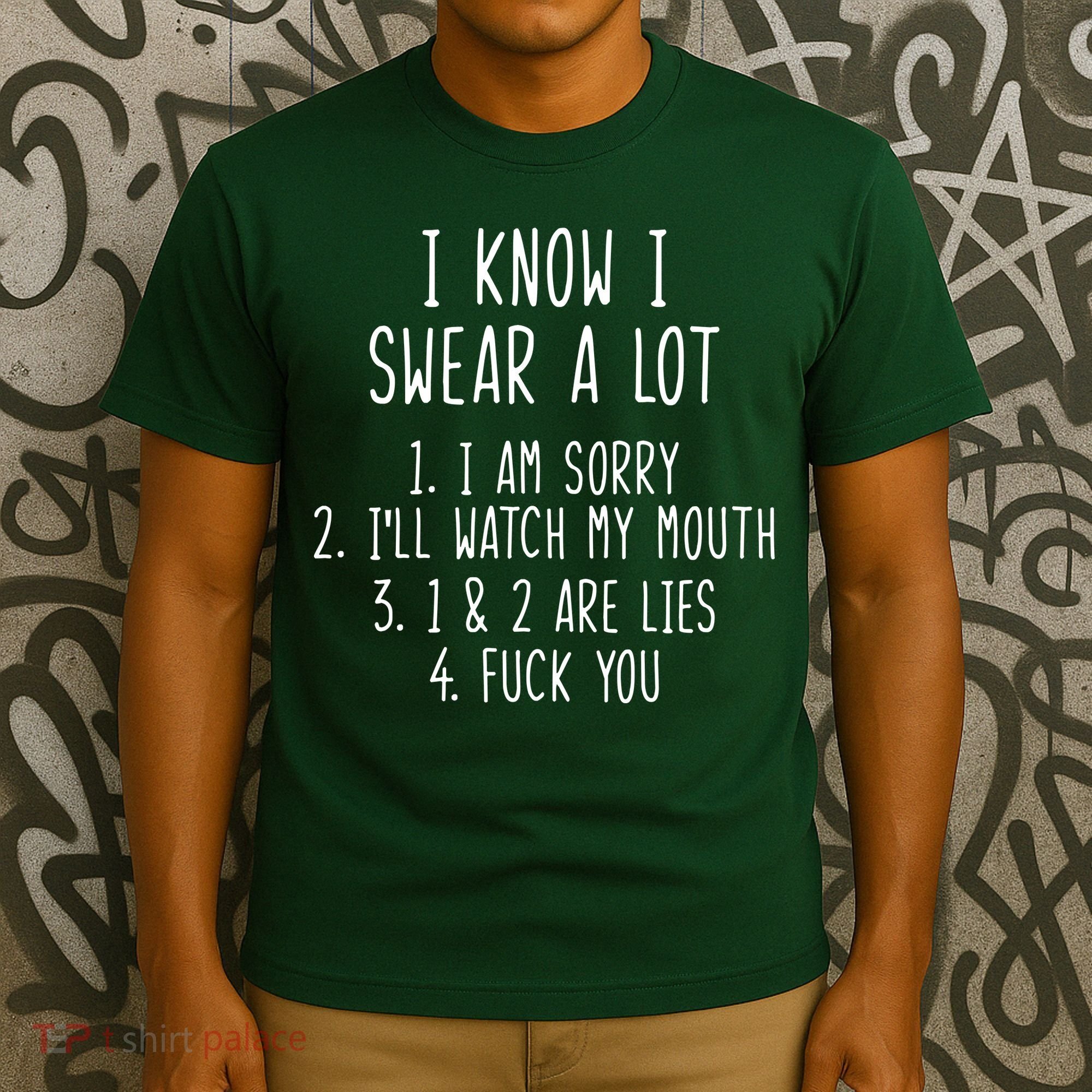 I Know I Swear A Lot T-Shirt