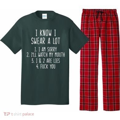 I Know I Swear A Lot Pajama Set