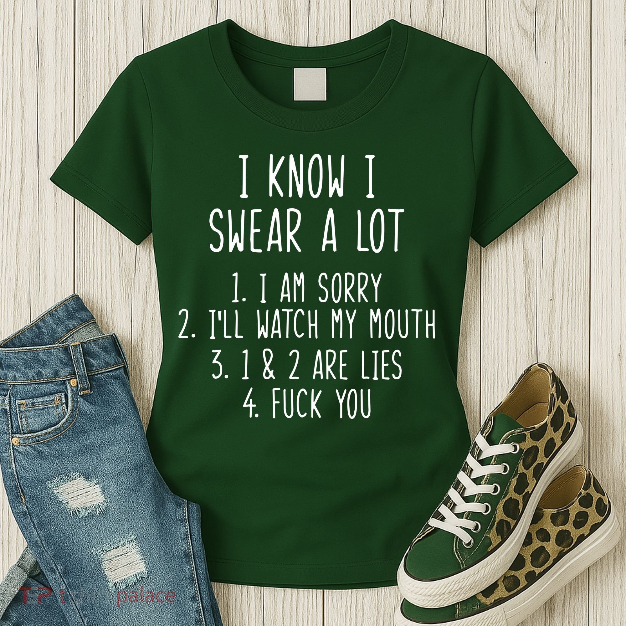 I Know I Swear A Lot Women's T-Shirt