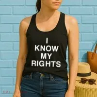 I Know My Rights Women's Tank Top thumb 2