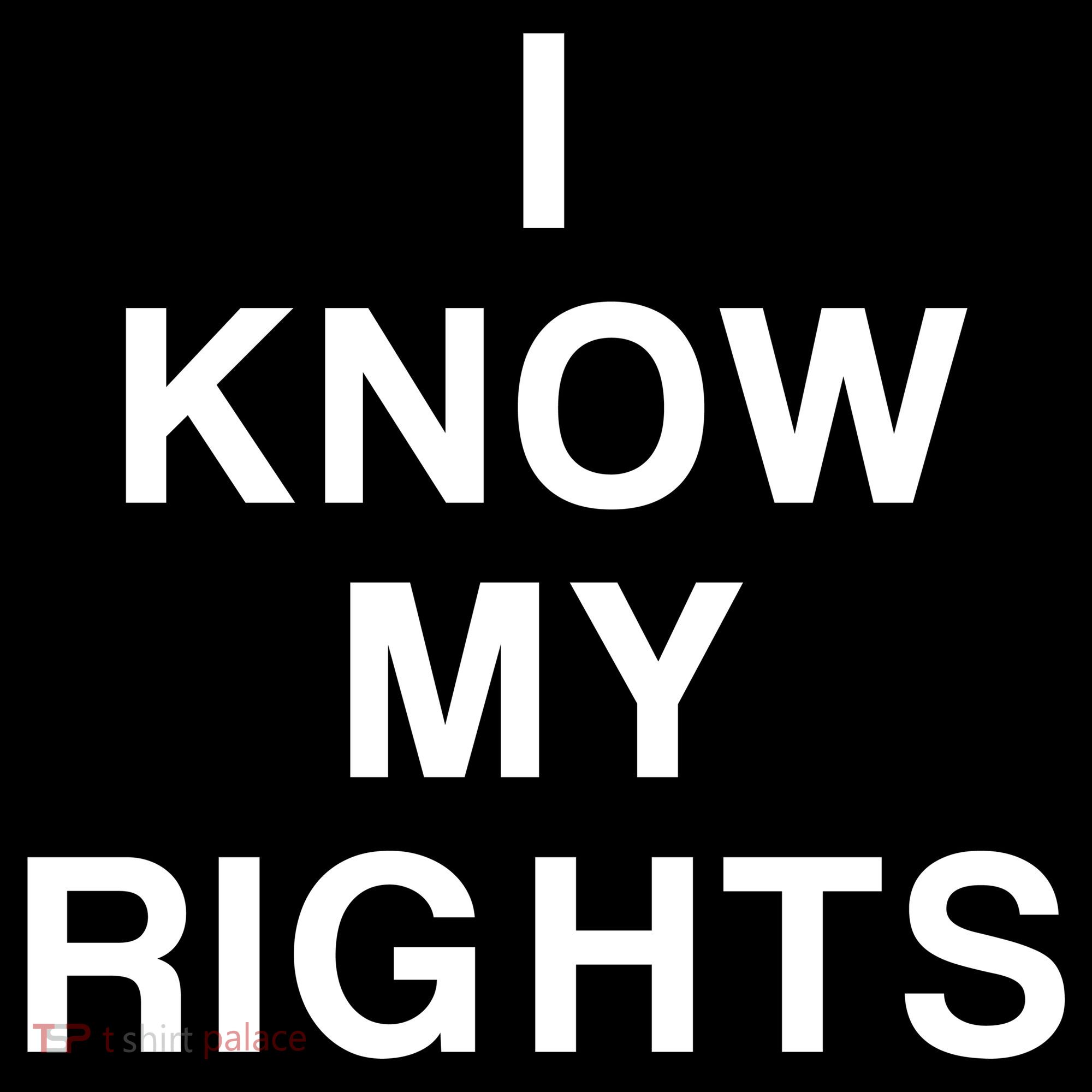 I Know My Rights Visor