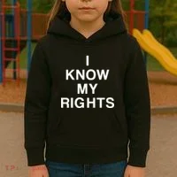 I Know My Rights Kids Hoodie thumb 3