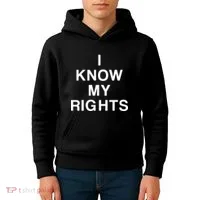 I Know My Rights Kids Hoodie thumb 4