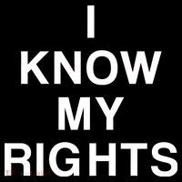 I Know My Rights Kids Long Sleeve Shirt thumb 2