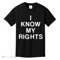 I Know My Rights Kids T-Shirt thumb 0