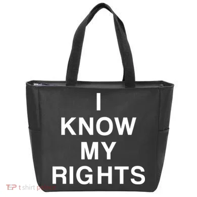 I Know My Rights Tote Bag